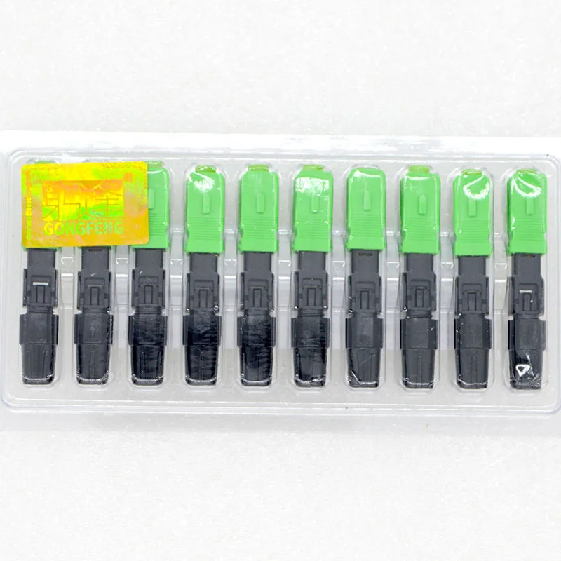 GONGFENG 100 шт. Новинка Оптическое волокно быстрое холодное соединение FTTH SC