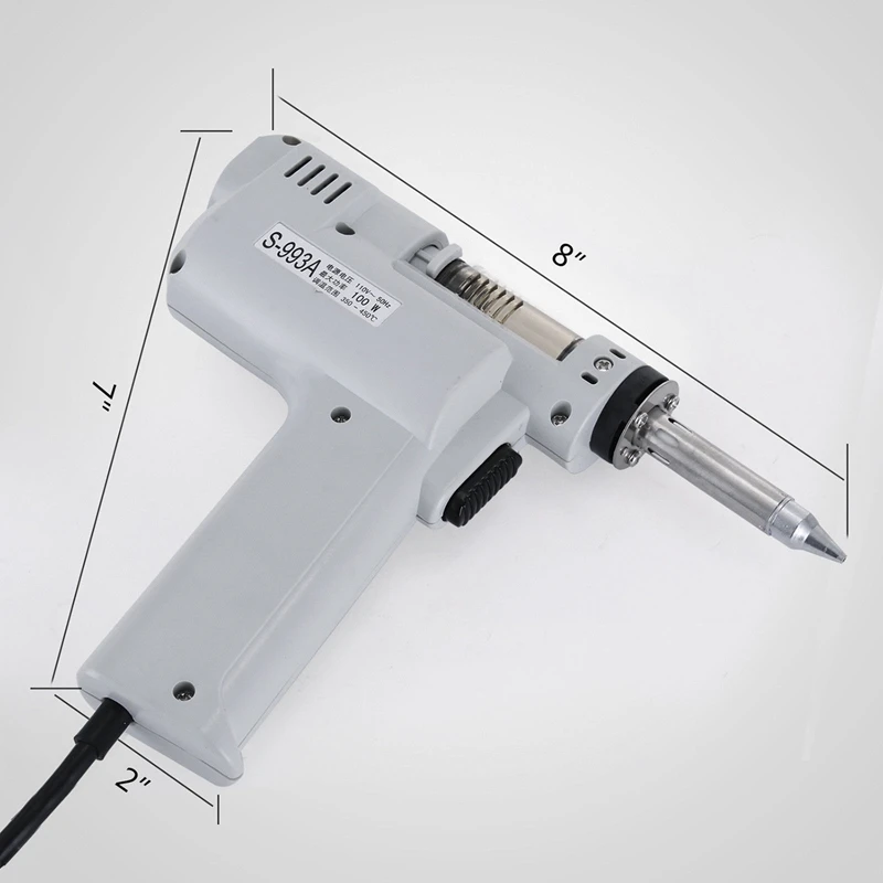 110V Electric Vacuum Cleaner Suction Cup Heating Core Tin S-993A Cutting Torch Iron 90W | Инструменты