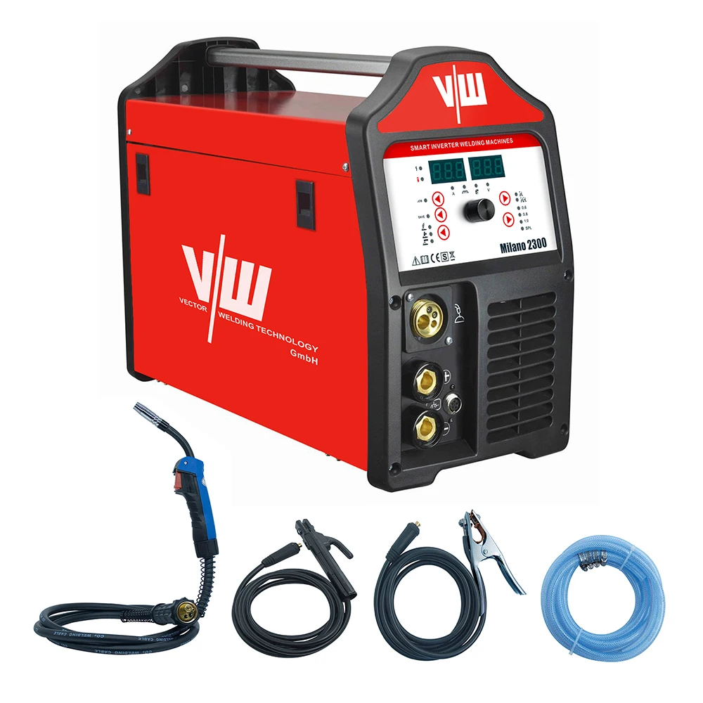 Mig Welding Machine Gas/Gasless Combination Device 3 in 1 Mag TIG ARC MMA Multifunction Welder