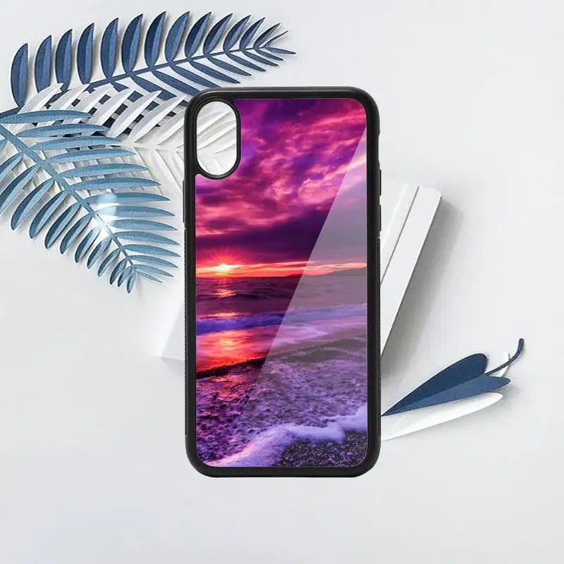 

Beach Phone Case TPU For iPhone X XR XS 11 12 mini Pro MAX 6 6S 7 8 Plus SE 2020