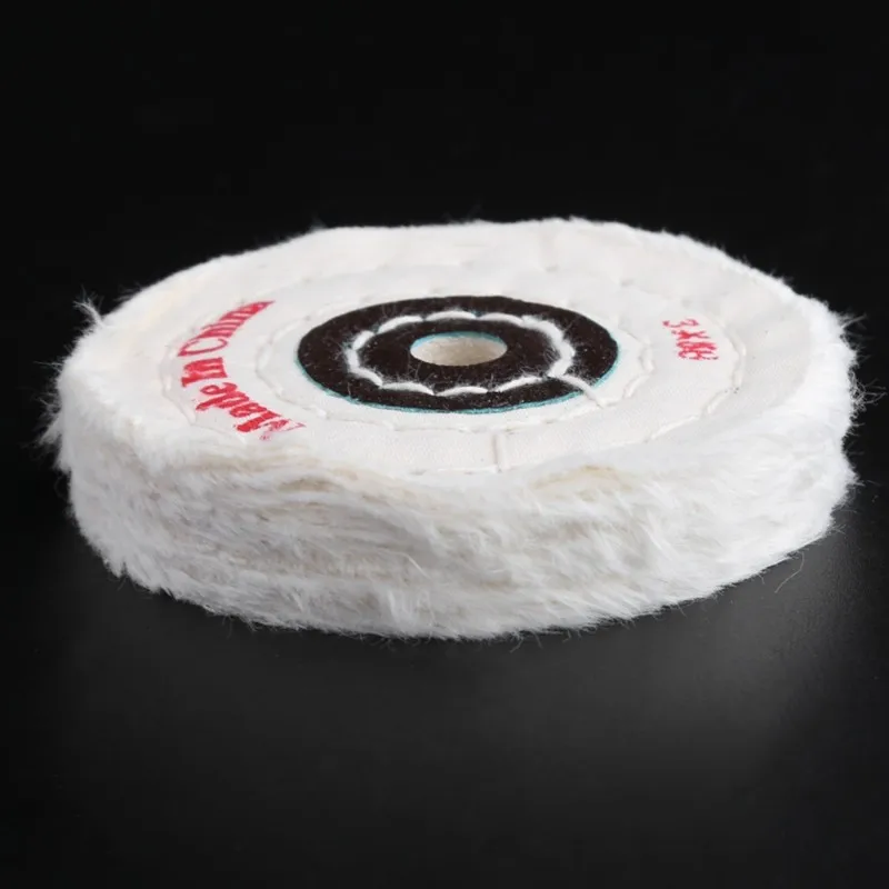 

3'' Cloth Buffing Polishing Wheel Buffer Polish Jewelry Grinder Pad Handcraft For Final Polishing