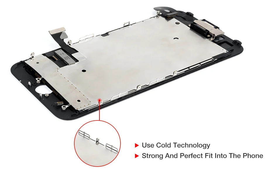 Полный ЖК-экран для iPhone 7 8 Plus, OEM дисплей, полная сборка, дигитайзер, замена с 3D сенсорным экраном, протестирован без битых пикселей