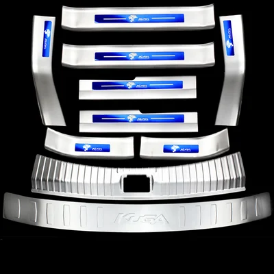 Автомобильная дверь из нержавеющей стали приветственная педаль пороговое