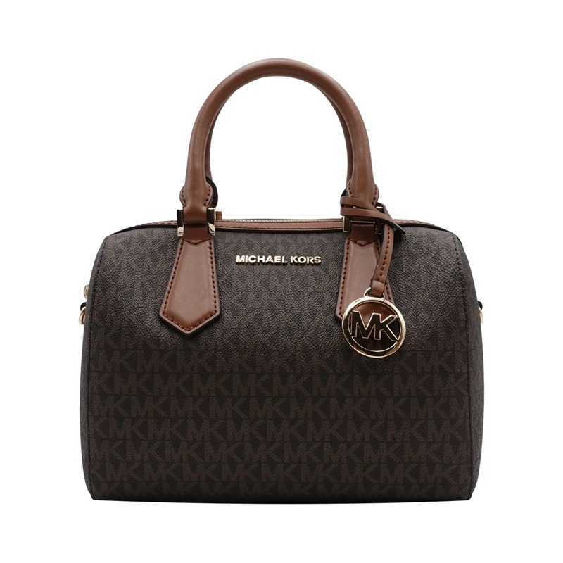 Сумка-дафл с принтом "Майкл Корс" Hayes SM 35T9GYEU1B/35T9GYEU1L - Цвет: Dark Brown102174102