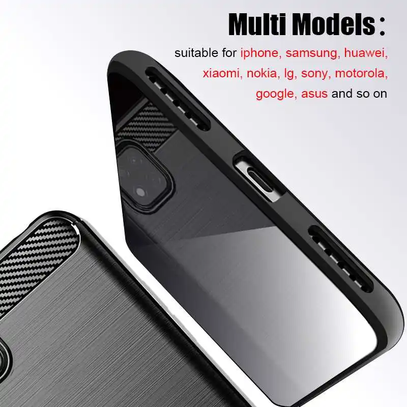 

Shockproof Soft Case For Xiaomi Poco C3 M3 M2 F2 Pro X3 NFC X2 Phone Case Cover