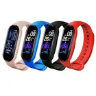 M5 умный спортивный ремешок Фитнес трекер Шагомер сердечного ритма крови Давление монитор Bluetooth Smartband Браслеты шагомеры Фитнес