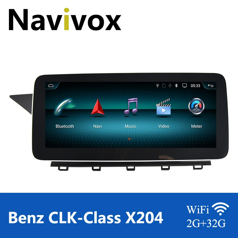 

Navivox 4-Core Autoradio Car GPS Monitor Android 10 For Mercedes Benz GLK Class X204 2008-2015 NTG 4.0/4.5 Headunit Radio Stereo