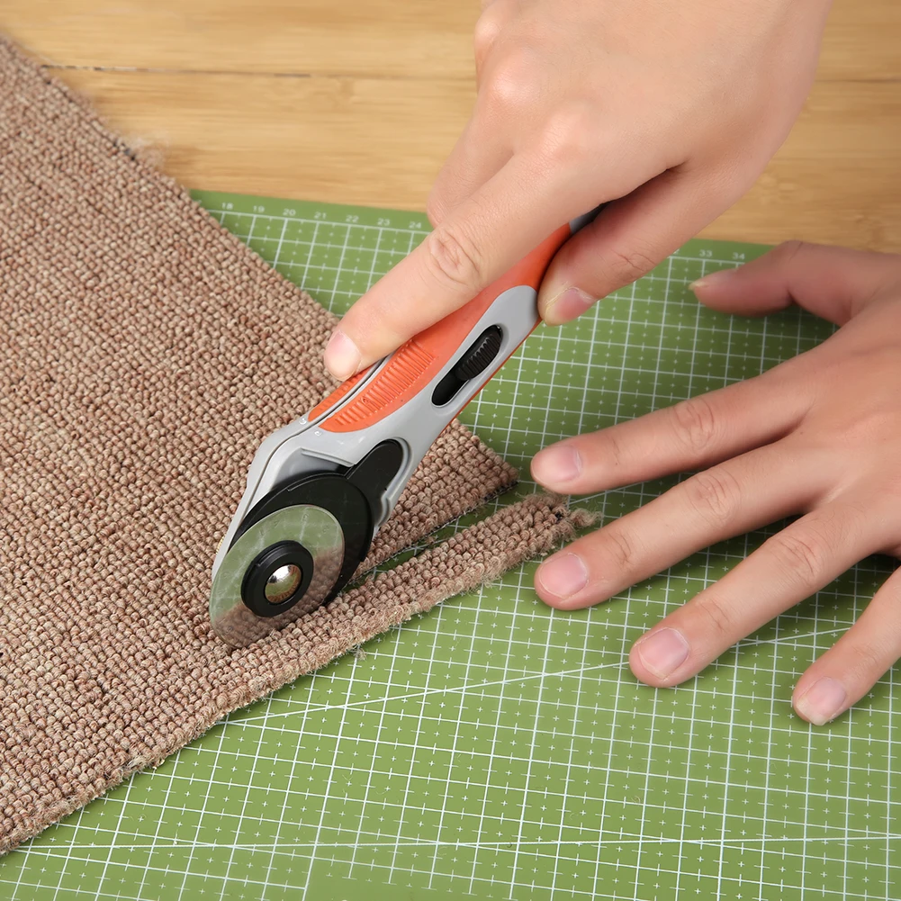 Роторный кожаный режущий инструмент лезвие ткани DIY лоскутное шитье Стежка Резак