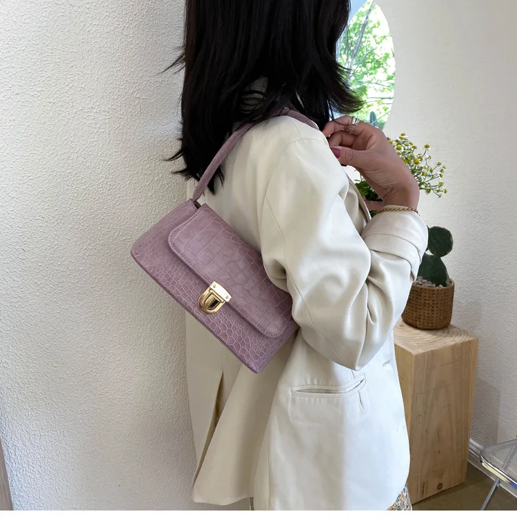 

Hot Seller Fashion Stone Pattern Totes For Women 2020 Crossbody Shoulder Messenger Handbags Lady Travel Cross Body Bag Purses
