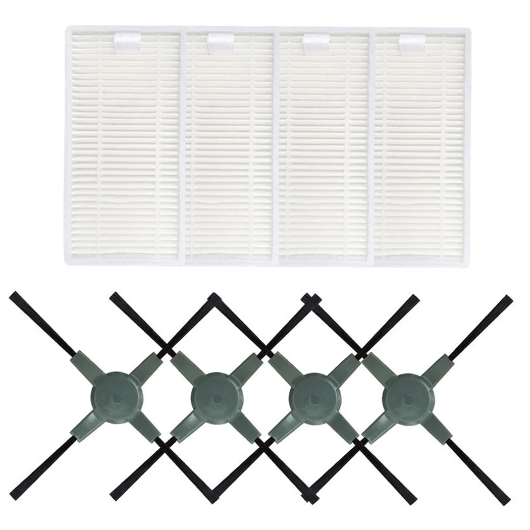 Side Brush+Filters Kit For Proscenic Pro-COCO SMART 680T Vacuum Cleaner Parts Household Cleaning Tool Corner Brush Filter Part | Дом и сад