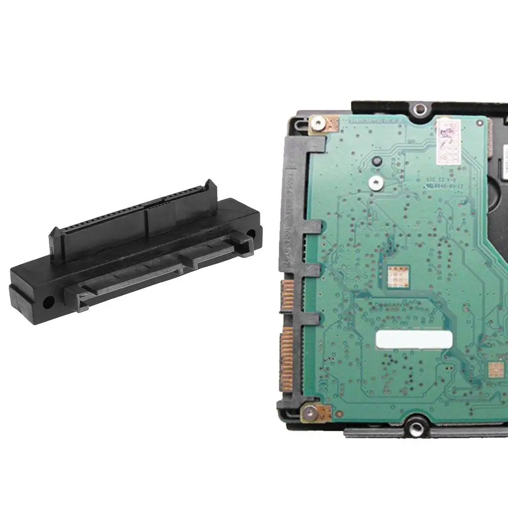 90 градусов под прямым углом SATA 22Pin 7 + 15 мужчина к SFF 8482 SAS 22 штифта Женский