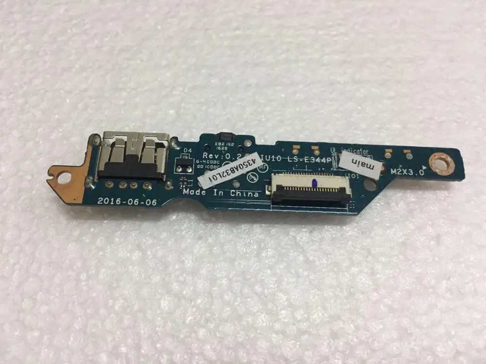 Аудио Плата usb порт для hp павильон x360 11 AA серии LS E344P REV.0.2 работает