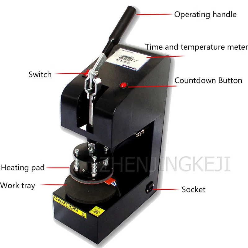 

Manual High Pressure Baking Machine Thermal Transfer White Plate Efficient Hot Plate Machine Baking Machine Hot Stamping Tools