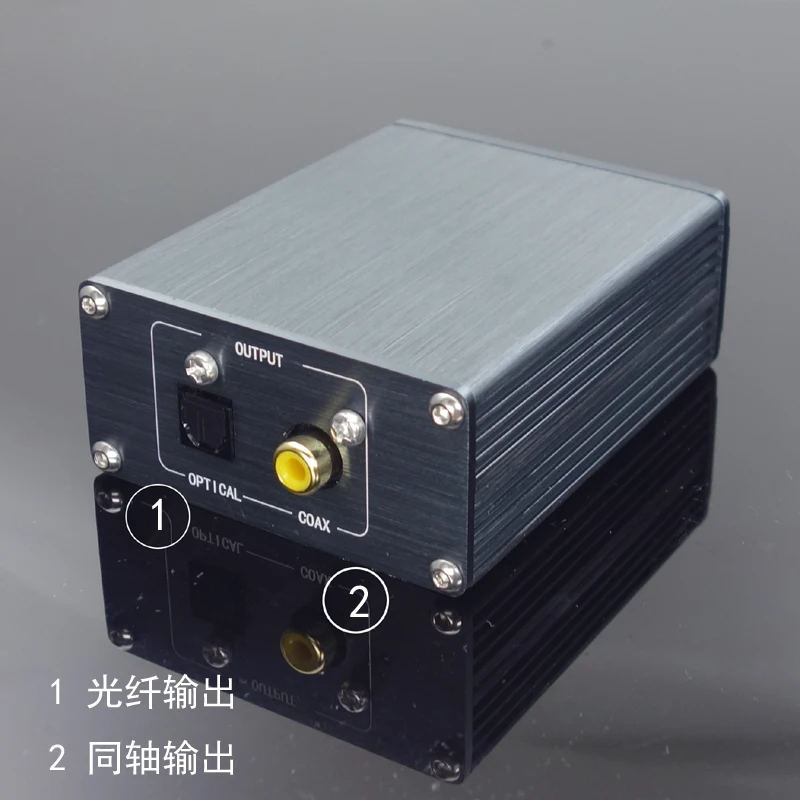 XMOS XU208 асинхронный USB для SPDIF коаксиальный Оптический I2S цифровой конвертер низкая