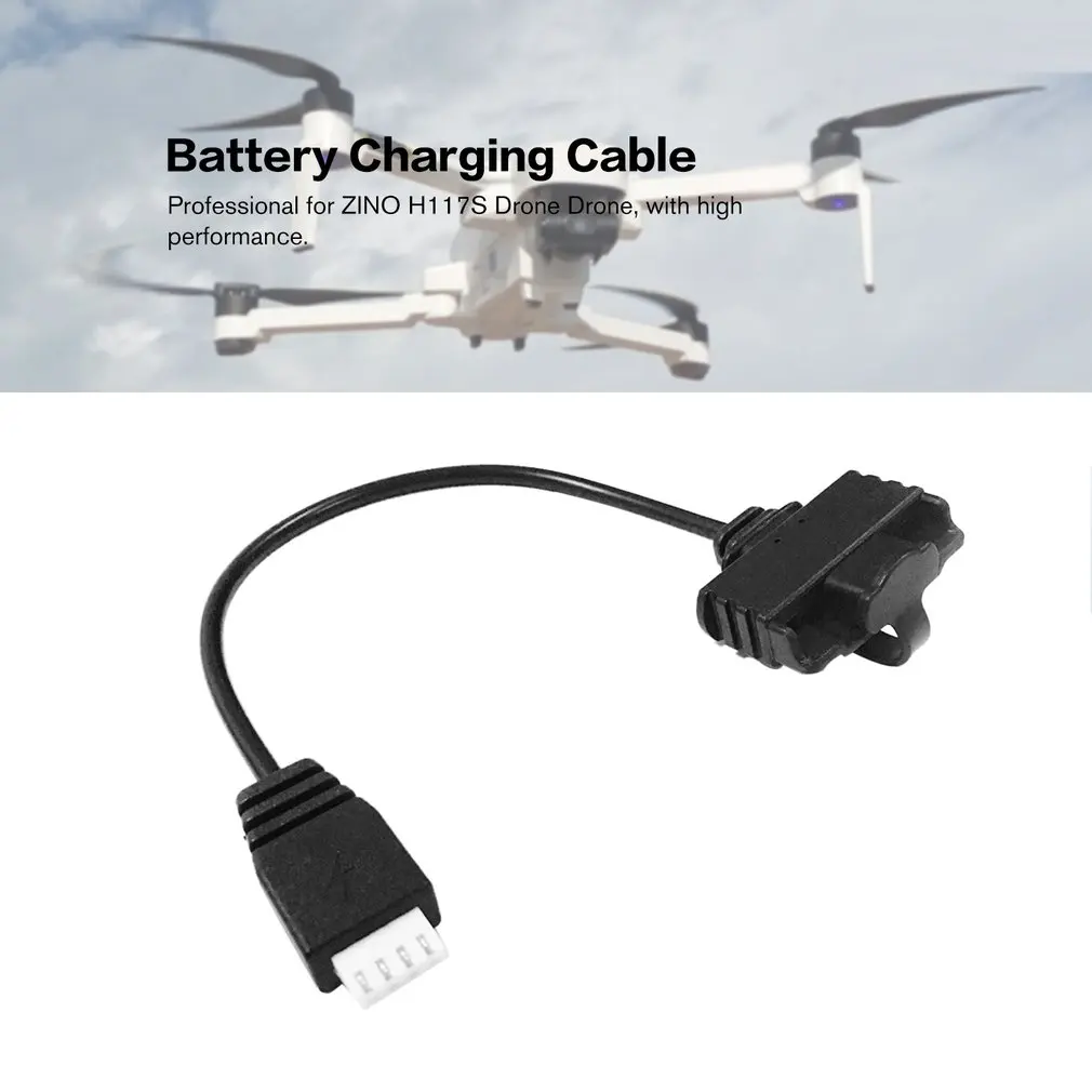 Leadingstar for Hubsan Zino H117S RC Drone Quadcopter Spare Parts Battery Connected Cable Wire Battery 3-in-1 Charging Cable 23g