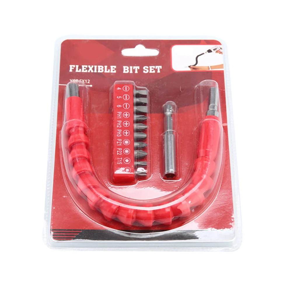 

Flexible Shaft Extension Screwdriver Drill Bit Set With Hex Sleeve Socket Electric Drill Part Accessories Repair Tool