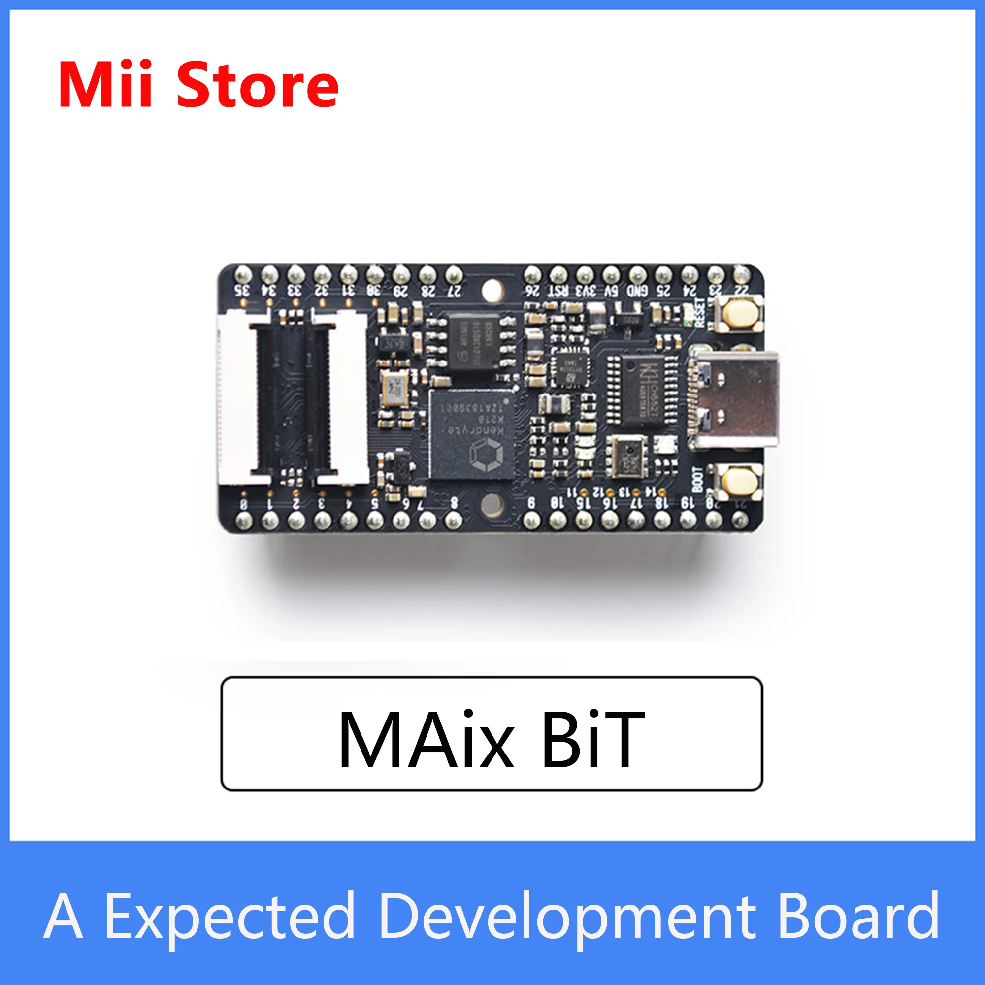 Sipeed Maix Bit RISC-V плата разработки AI + lOT K210 Встроенная макетная расширения |