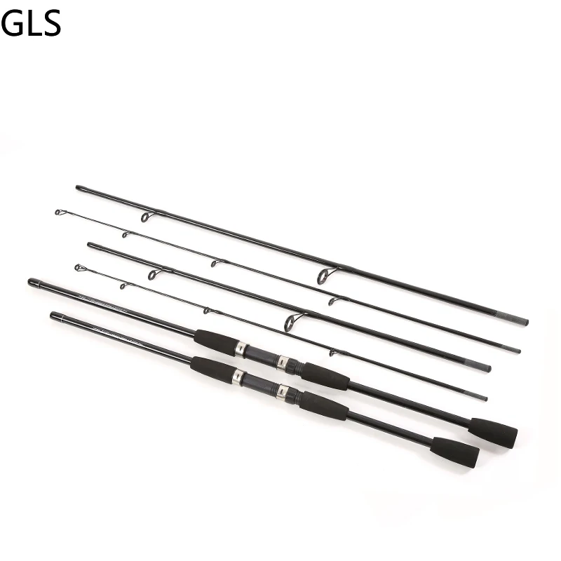 

2020 New carbon fiber lure Rod 1.8m 2.1m Ultralight fishing rod 6-14LB Line Weight Casting/Spinning Fishing pole