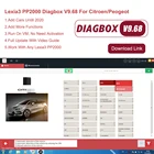 Новейшее программное обеспечение Lexia 3, полный чип 921815C PP2000 Diagbox V9.68 V9.91 Lexia3 PP 2000 для автомобильной диагностики CitroenPeugeot OBD2