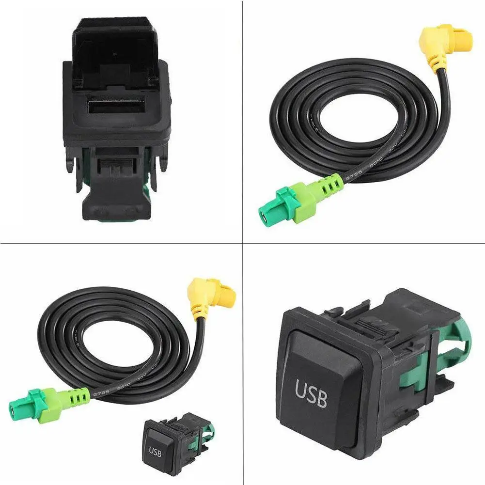 Автомобильный OEM RCD510 RNS315 автомобильный usb-кабель для переключателя для Golf MK6 Jetta MK5 MK6 usb-кабель для переключателя автомобильные аксессуары