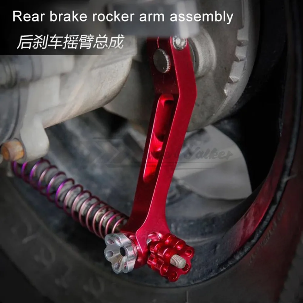 Универсальная модификация дневной рычаг заднего тормоза мотоцикла Регулируемый