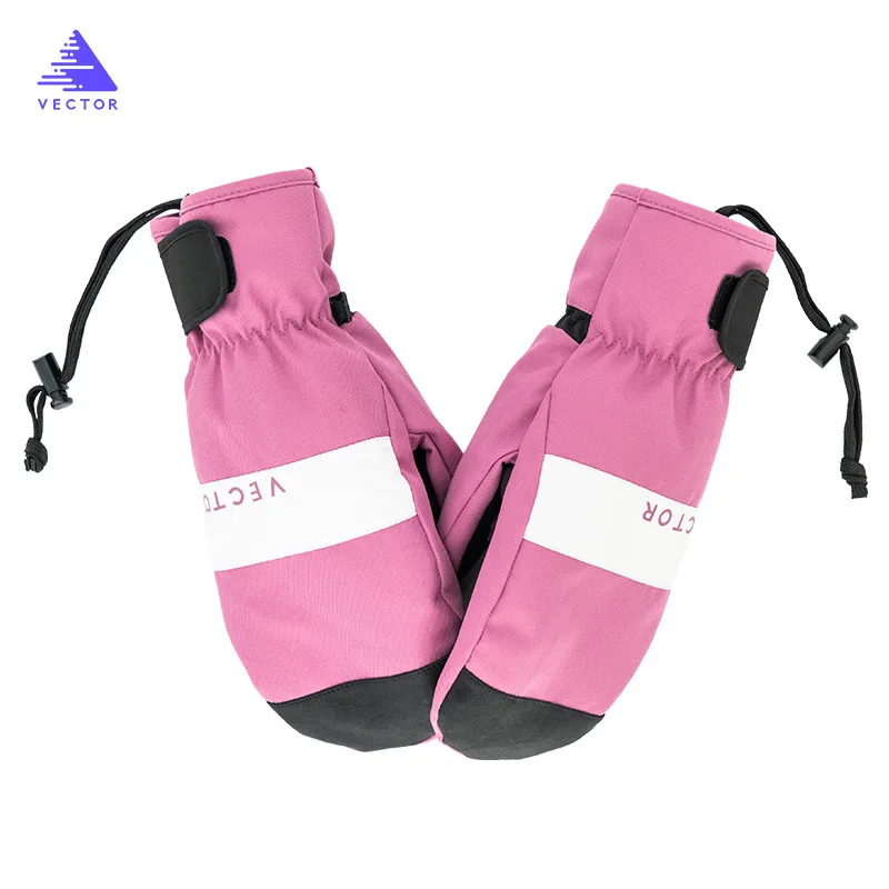 

VECTOR Ski Gloves Waterproof Padded Single and Double Board Inner Finger Inner Five Finger Warm Gloves for Men and Women