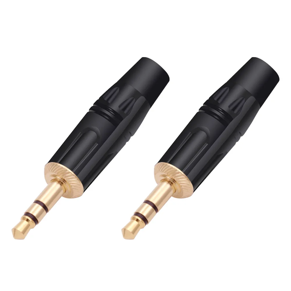 

10 шт. 3,5 мм 3-полюсный стерео штекер позолоченный паяльный 3 контакта 3,5 мм стерео разъем DIY разъем для наушников