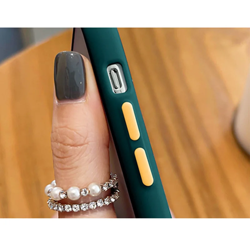 Прозрачный чехол с цветами для Xiaomi Mi11 10 8 9 Lite Матовый Жесткий из поликарбоната