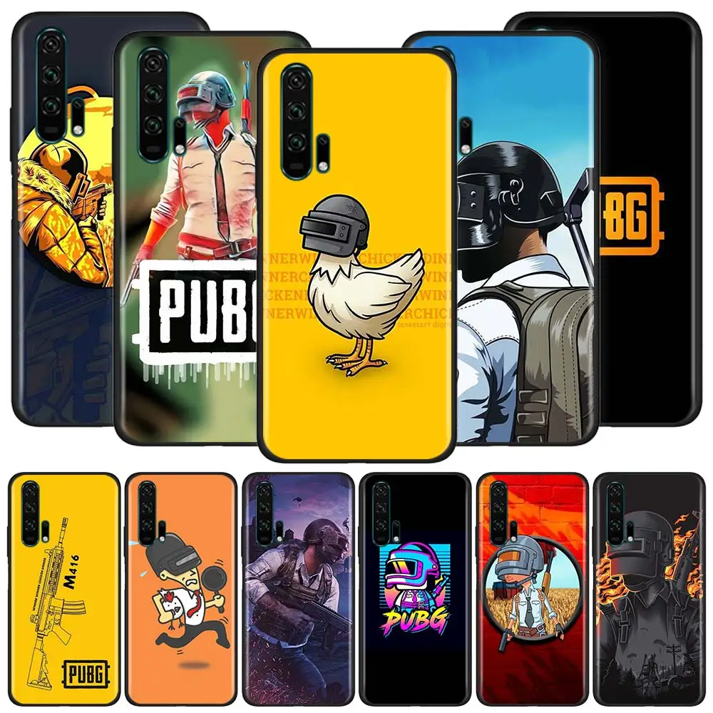 

Case for Honor 9S 9C 9A 8X 9X 10 Lite 20 Lite 20 Pro 20S 8A 2020 Prime Play X10 5G Phone Fall Shell PUBG Game Art