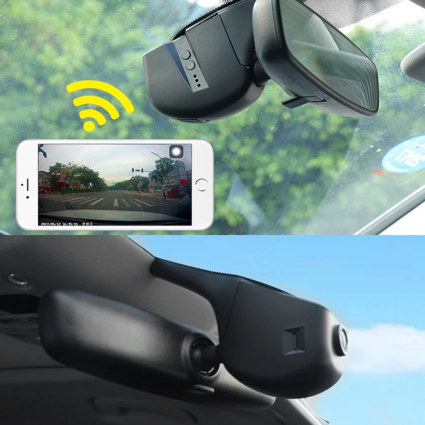 

HD 1600P Car DVR Dual Core Novatek 96675 Wifi Dash Camera Video Recorder For Audi A1 A3 A4 A5 A6L A7 A8 Q2 Q3 Q5 Q7 TT 2004~2012