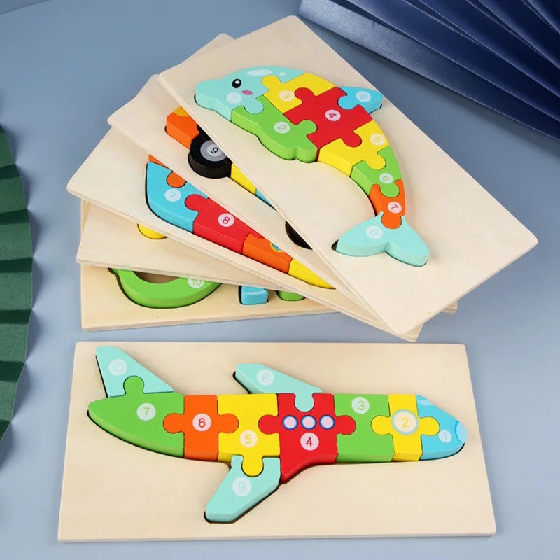 

Детские деревянные развивающие игрушки Монтессори, детские пальцы, гибкий обучающий пазл, математическая игрушка, деревянная доска, игрушк...