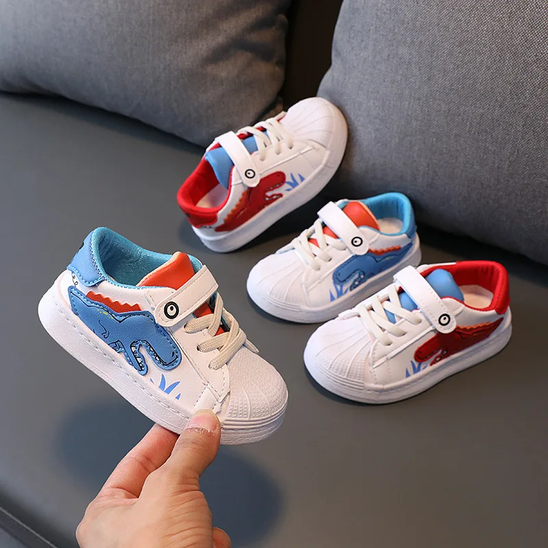 2022 Baby Breathable Sports Shoes Soft Sole Canvas Boys Girls Casual 1-8 Years Toddler Kids Flat Sneakers 21-30