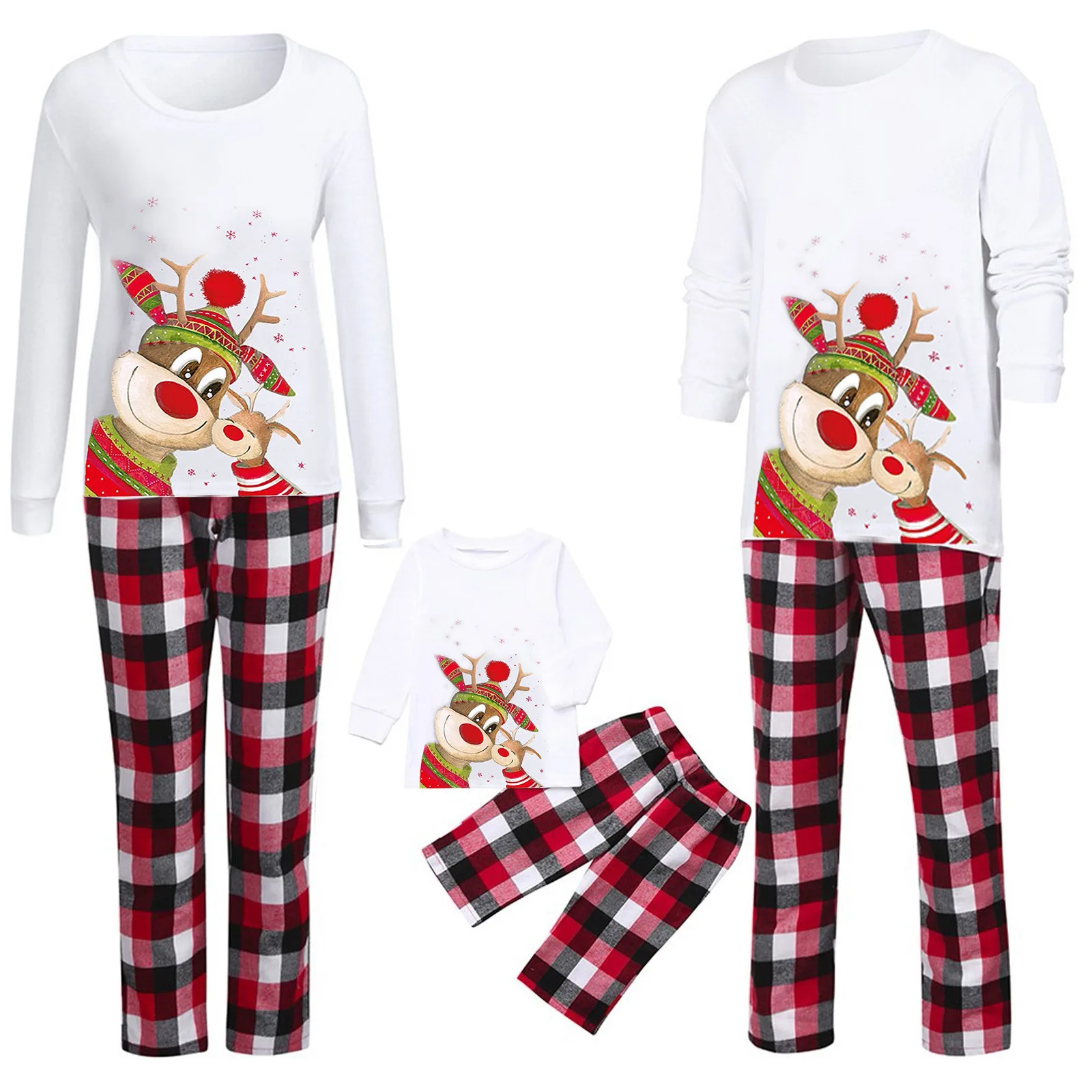 

Семейный комплект для рождественской пижамы, одежда для мамы и ребенка, комбинезон с принтом снеговика, свитер и штаны, одежда для собак