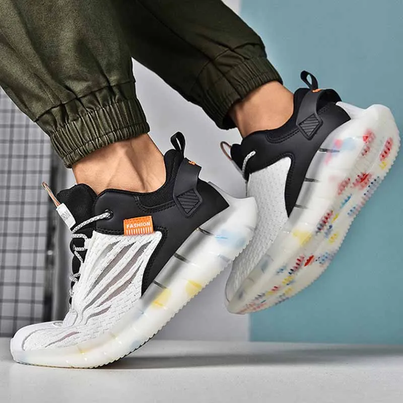 

Кроссовки мужские дышащие легкие, плоская подошва, удобные нескользящие, для бега и тренировок