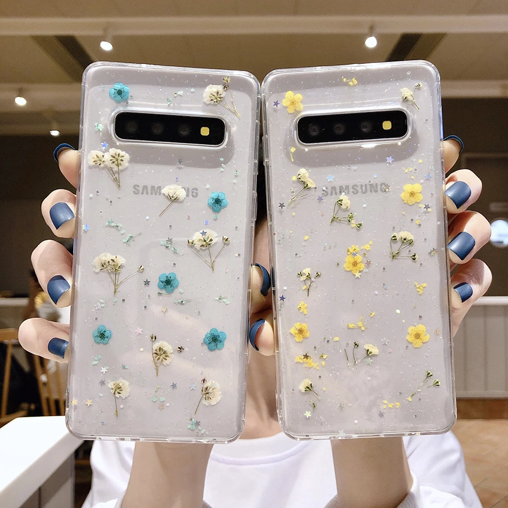 SUYACS однотонный Прозрачный чехол для телефона Samsung Note 10 Pro 8 9 S10 Plus S10e S8 S9 мягкий