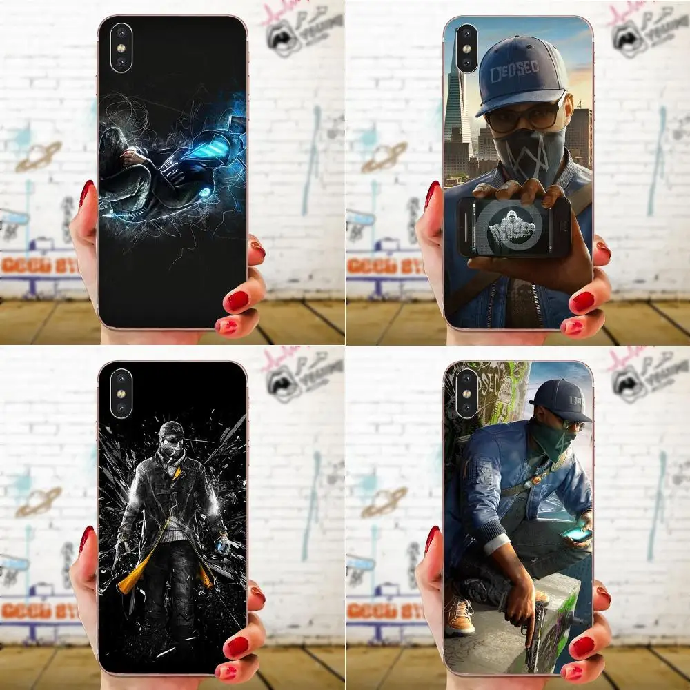 Принт Watch Dogs ключ дюймовый стандарт ТПУ чехлы для Galaxy Alpha Note 10 Pro A10 A20 A20E A30 A40 A50 A60 A70