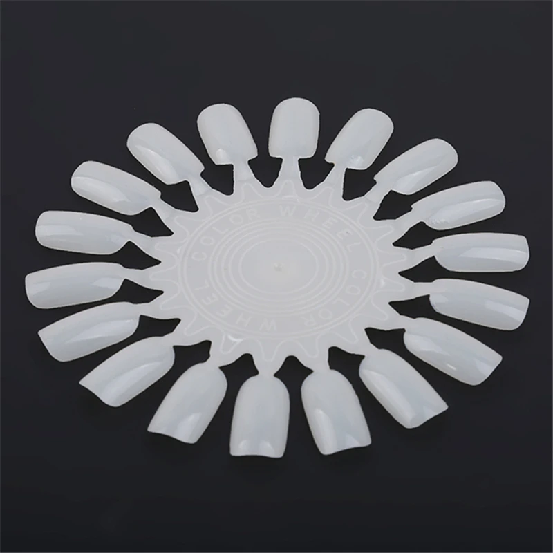 Новый салонный дизайн ногтей круглой формы с полкой для демонстрации гель-лака