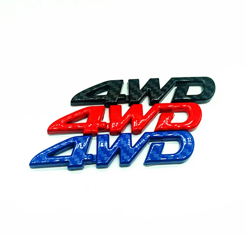 3D 4WD эмблема значок наклейка автомобиля Наклейка для Toyota RAV4 Land Cruiser Prado Hilux Highlander Camry Corolla Yaris Avensis C-HR