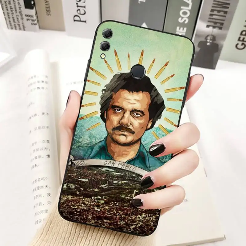 TOPLBPCS Pablo Escobar Lovely Phone Case for Huawei Honor 10 i 8X C 5A 20 9 30 lite pro Voew V30 | Мобильные телефоны и