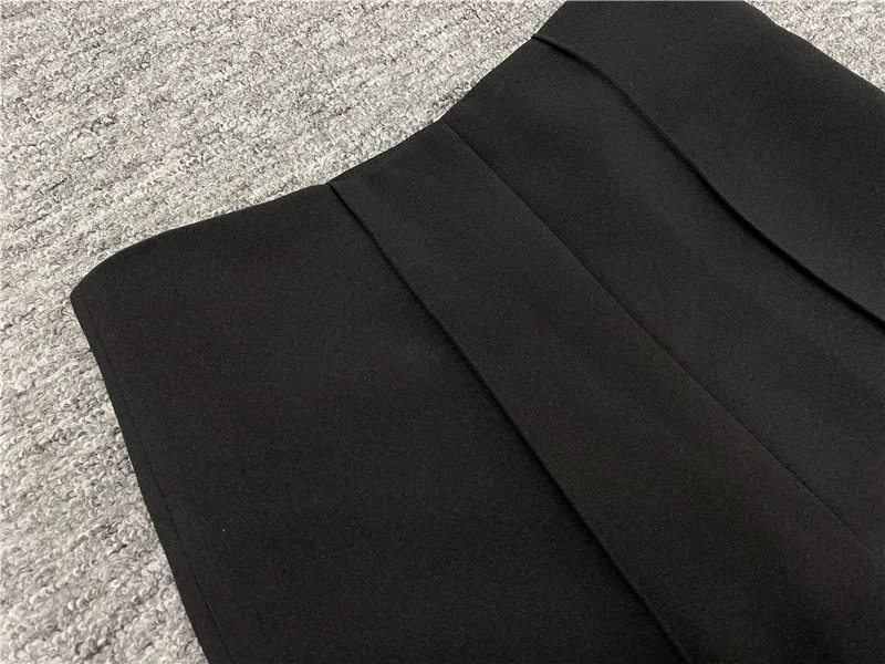 

2021 Women Pants New Style Commuter Trousers High Waist Flared Pants Split Casual Pants Women