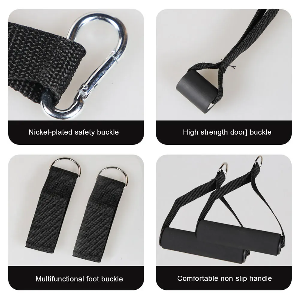 150 фунтов эластичные резинки мощное обновление Тяговая веревка фитнес 11 шт ралли