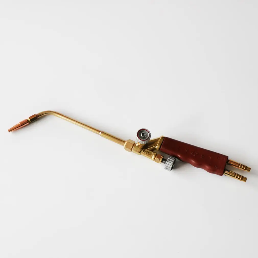 Газовая Сварочная горелка из чистой меди кислородный ацетиленовый пистолет