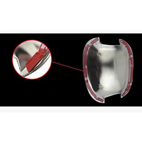 4x ABS Хромированная Автомобильная дверная ручка крышка чаши обшивка для Chevrolet Cruze