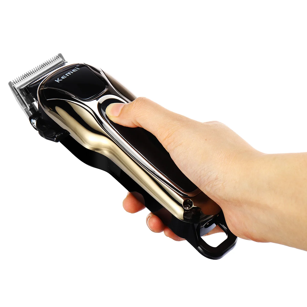 

Professional LCD Digital Hair Trimmer Men Hair Clipper Rechargeable Barber Salon Hair Cutting Tool Kit with 4 Limit Comb