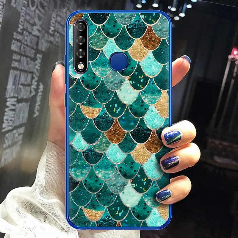 Anti-knock Back Phone Cover For Infinix Smart3 Plus/X627 Colorful Painted TPU Design back Fashionable | Мобильные телефоны и