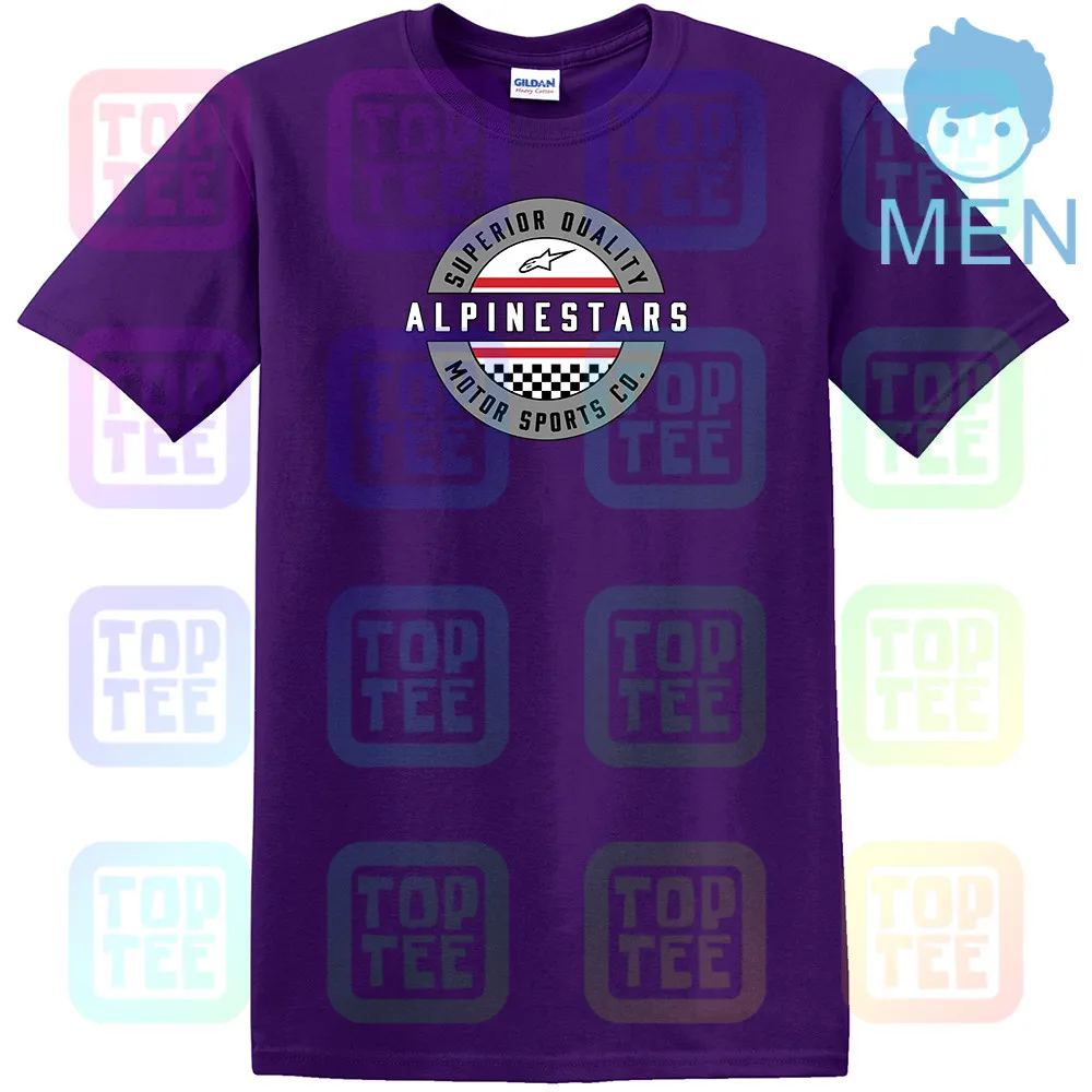 MEN-PURPLE Футболка Alpine Star черный-1047-72020 - Цвет: MEN-PURPLE