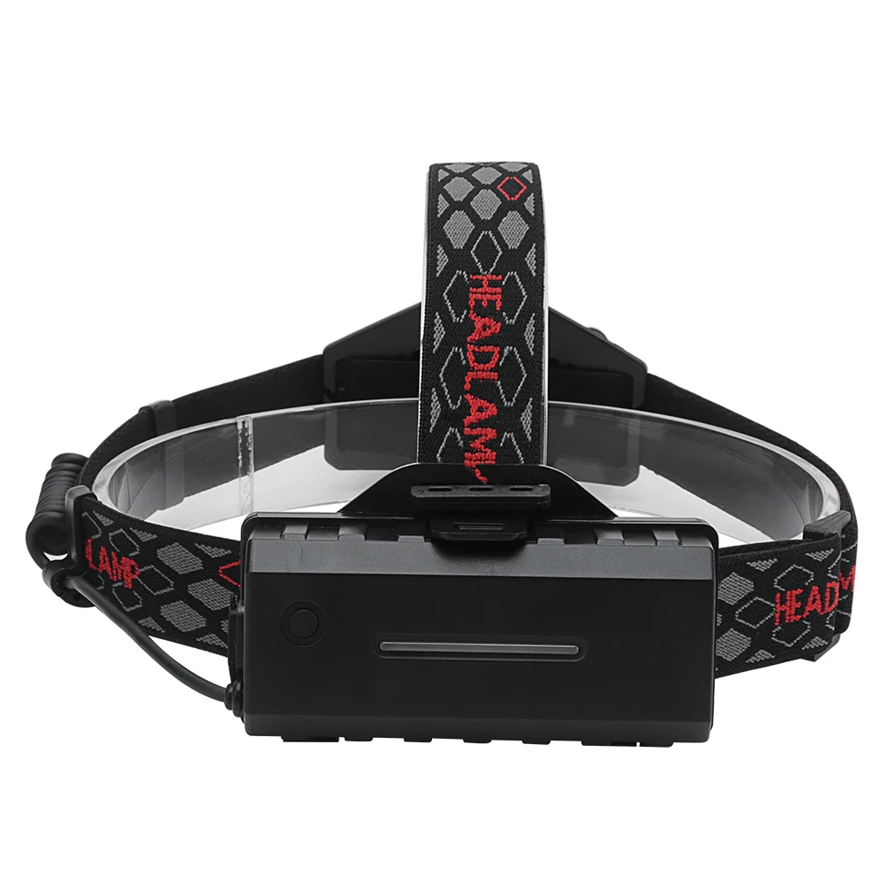 BORUiT T6+ XPE+ COB светодиодный налобный фонарь 8-режим с красными и зелеными светильник головной светильник USB Перезаряжаемые налобный фонарь для кемпинга, охоты, флэш-светильник