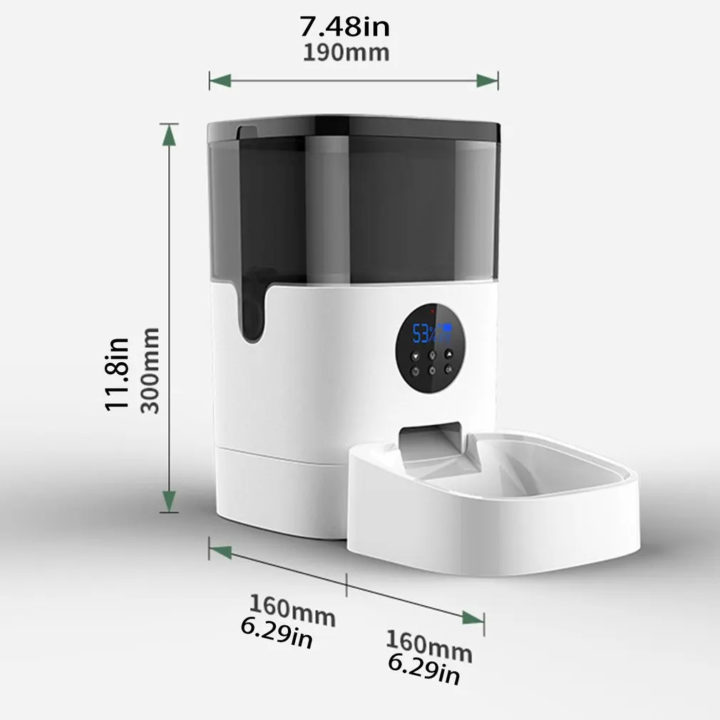 

Smart Pet Feeder Large Capacity Low Power Consumption Durable And PracticalConvenient Smart Pet Feeder