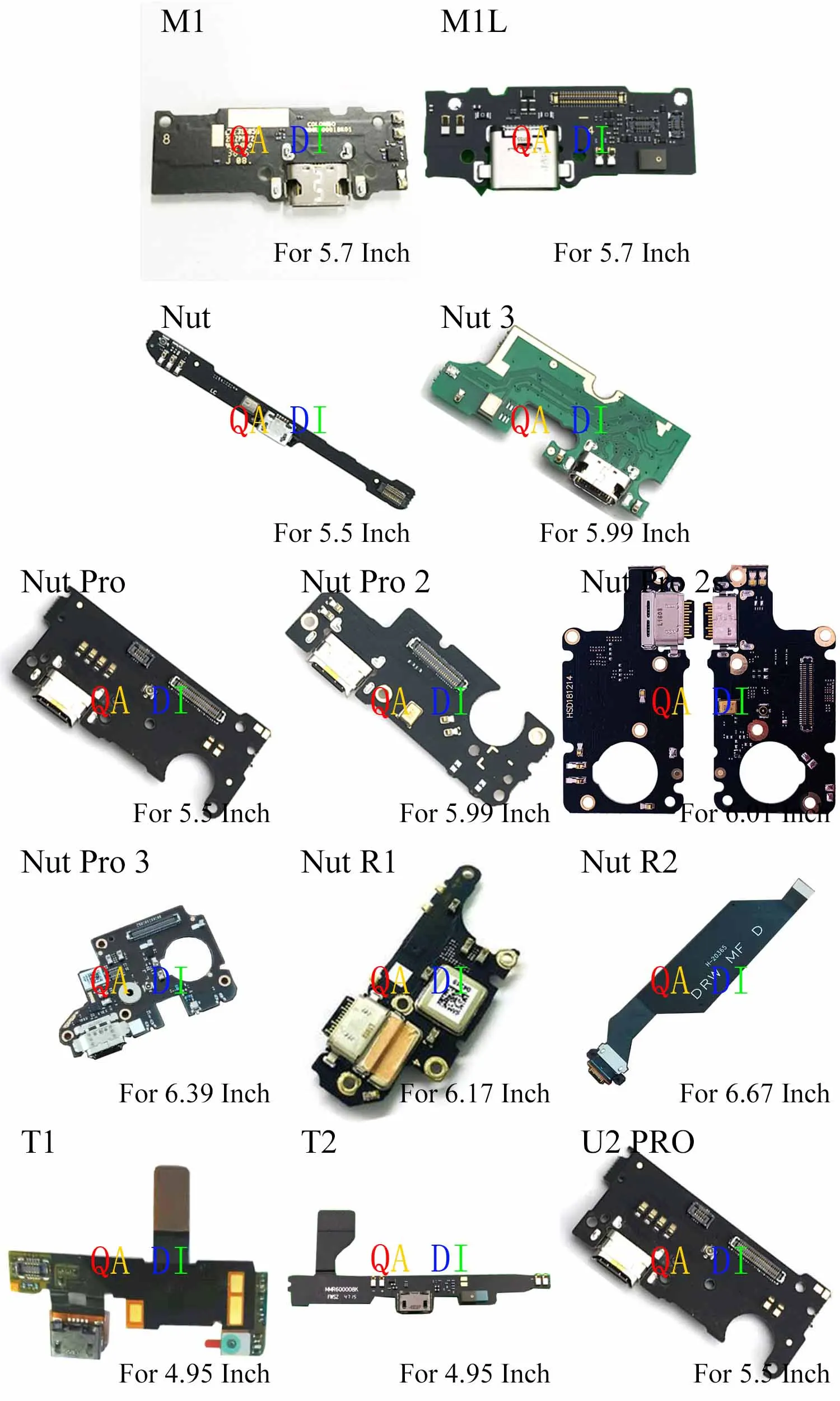 Штекер USB для зарядки шлейф Smartisan M1 M1L Nut 3 Pro 2 s R1 R2 T1 T2 U2 SM901 SM919 U1 YQ601 YQ603 YQ605 YQ607|Шлейфы