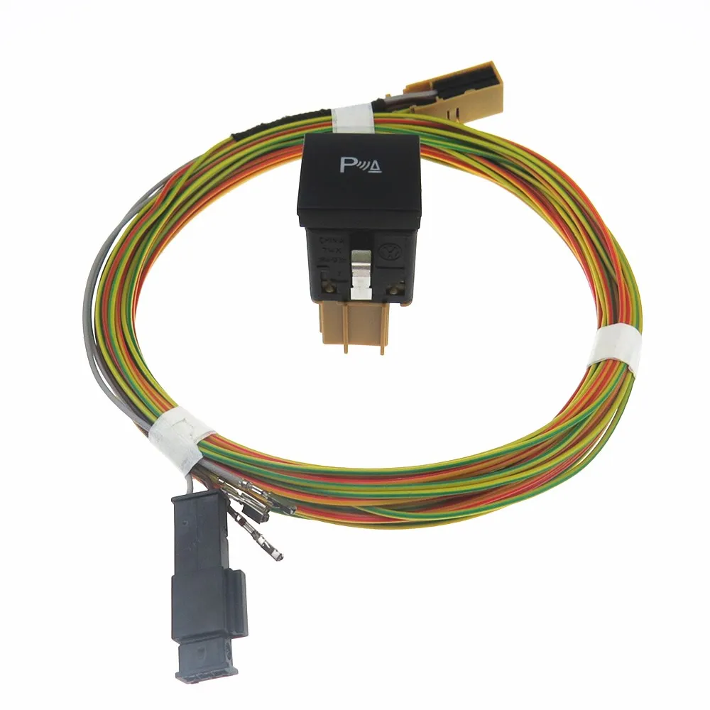 

Автоматический парковочный радар PDC переключатель кнопка управления и Кабельная вилка 1TD927122 1TD 927 122 1K0927122A 1K0 927 122 A для Golf MK5 MK6